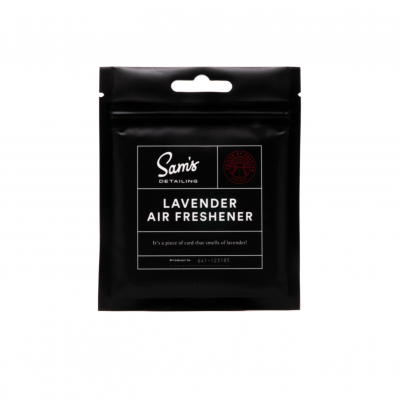 Sam's Detailing - Lavender Air Freshener - Lavanta Esanslı Askı Koku