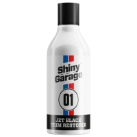 Shiny Garage Jet Black - Hidrofobik Plastik Yenileyici 500ml