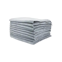 Klin Korea - Clean Towel v.3 Grey - Gri Lazer Kesim Bez 1 Adet - 40 cm. x 40 cm.