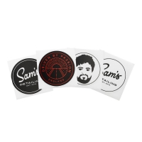 Sam's Detailing - Sticker Pack - 4'lü Çıkartma Paketi
