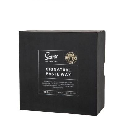 Sam's Detailing - Signature Paste Wax 100 gr. - Özel Seri Katı Wax 100 gr.